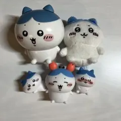 【ちいかわ】ハチワレ 7点まとめ売り(置物×6・ハンカチ×1)