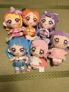 ひろがるスカイプリキュアぬいぐるみ6体セット 約20cm