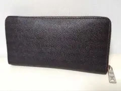 ARMANI JEANS 濃茶 長財布のサムネイル