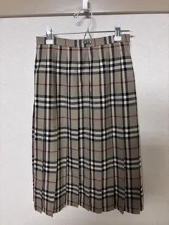 ノバチェック柄プリーツスカートBURBERRY（旧BURBERRYSヴィンテージ