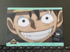 「ワンピース」ルフィ　バースデースペシャルブロマイド　非売品　麦わらストア