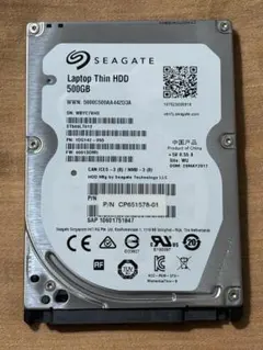 Seagate 2.5インチ HDD 500GB 5400RPM