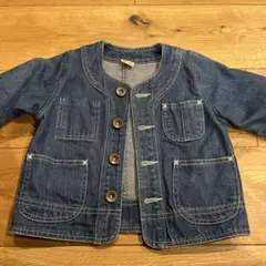 プティマイン　petit main デニムジャケット 80