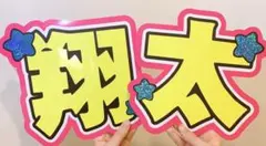 目立つ★ Snow Man ★ しょうた　渡辺翔太 うちわ文字