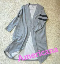 Americana 　スウェットロングカーディガンのサムネイル
