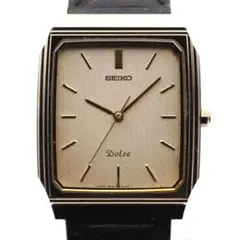 SEIKO Dolce Men's Watch, Tungsten, 80s Vintage