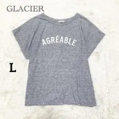 GLACIER ハニーズ ロゴ Tシャツ ドルマン 半袖 カットソー カジュアルのサムネイル