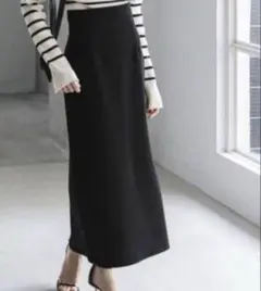 最終価格！美品EVERYDAY I LIKE ジャージータイトスカート 黒 38