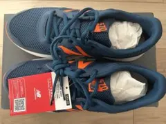 New Balance スニーカー 青/オレンジ