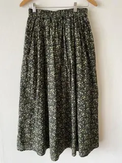 サマンサモスモス/花柄コットン100%スカート