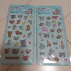 トムアンドジェリー　ぷくぷくシール