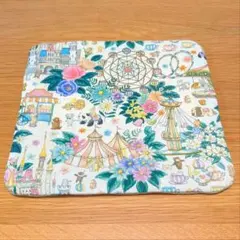ふわふわガーゼハンカチ⭐️ユキエモン☆デコレーションパーク ピンク