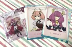 エニマイくじ　フリーレン　アウラ　リーニエクリアポスター　アクリルスタンド