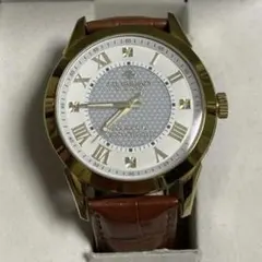 J.HARRISON 4石天然ダイヤモンド付・ソーラー電波時計J.H-085