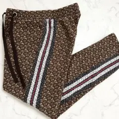美品✨バーバリー ハーフパンツ スウェット TBモノグラム 黒 S相当