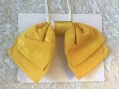 浴衣の作り帯（リボンのみ）差し込むだけ。