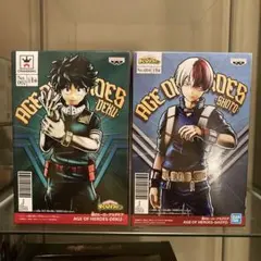 僕のヒーローアカデミア　AGE OF HEROES 緑谷出久 轟焦凍　セット