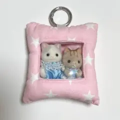 シルバニアの赤ちゃん 持ち運びケース 星ドット