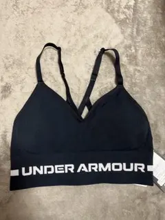 UNDER ARMOUR スポーツブラ SM ネイビー