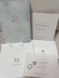吉野北人　WIZBLE アクアマリン　ピアス&イヤーカフ