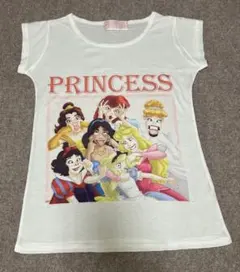 ディズニー プリンセス♡Tシャツ 変顔 フリーサイズ　パロディーのサムネイル