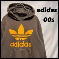 00s adidas フェード　両面プリント　ロゴ　パーカー 30