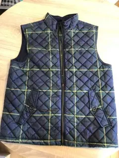 POLO RALPH LAUREN キルティングベスト ネイビー/グリーン