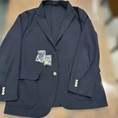 ユニクロ　感動ブレザー　感動ジャケット　ネイビー　Lサイズ