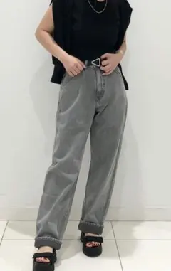 美品　ユニクロ　メンズ　ワイドフィットジーンズ２８inch