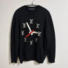 ルイヴィトン クロックインタルシア ニット セーター size L メンズのサムネイル