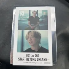 BE:FIRST 映画 入場者特典 フォト風カードSOTA ソウタ