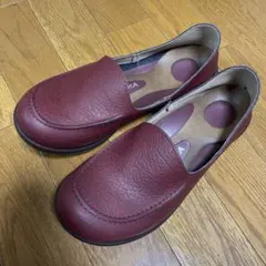 【美品】 Re:getA ドライビングローファー Mサイズ レッドブラウン