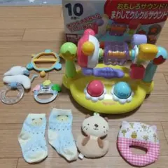 Toyroyal まわしてクルクルサウンド ガラガラ ラトル 歯固め等 セット