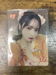 FRUITS ZIPPER 鎮西寿々歌 クリアトレカ アジアツアー プードル衣装