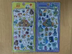 プチドロップステッカー ディズニー ピクサー 2種セット 新品未開封
