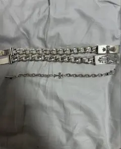 クロムハーツ IDブレスレット 3点セット