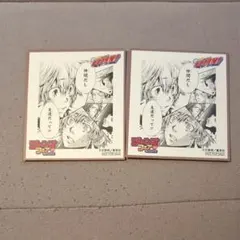 ジャンプフェスタ 2025 色紙 アニメイト 特典　リボーン　2枚