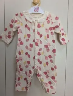 conoco いちご柄ロンパース 70