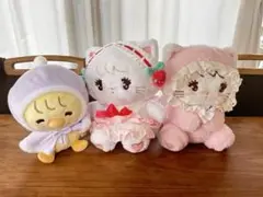 Lil ala mode リルアラモード　プライズぬいぐるみ　ムース　3点セット