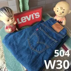 a2259 リーバイス levis 504W30 インディゴストレート ジーンズのサムネイル