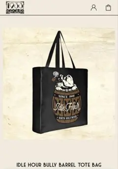 【1933Group】Idle Hour Bully Barrel トートバッグ