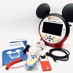 DWE DVDプレイヤー ミッキー型 DWE ミッキーメイト Blu-ray DVD プレーヤー ワールドファミリー
