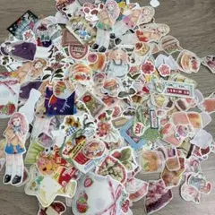 38.シールまとめ売り‥コラージュ紙、おすそ分け