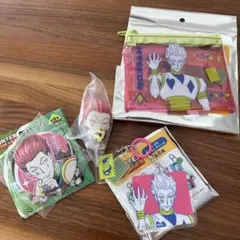 ハンターハンター　 ヒソカ　すわらせ隊　缶バッジ　めじるしチャーム　ポーチのサムネイル