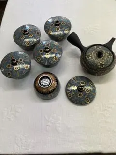 未使用品九谷焼お茶セット
