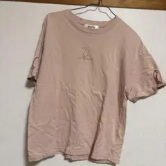 miffy ウサギプリント Tシャツ ピンク