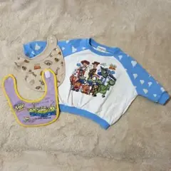 mewoo トイストーリー トレーナー 80cm スタイセット