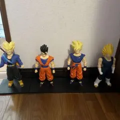 ドラゴンボール　ビッグソフビ　4個セット