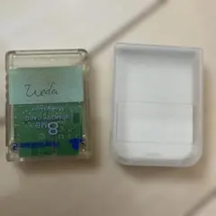 PS2 8MBメモリーカード 透明ケース付き