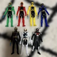 ナンバーワン戦隊ゴジュウジャー フィギュア、ソフビ7体